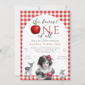 Sprookjesprinses Fairest een van alle 1e verjaarda Kaart (Voorkant)