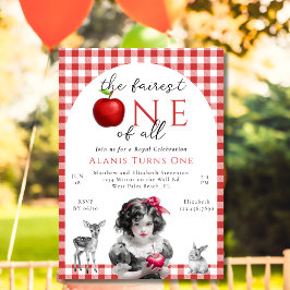 Sprookjesprinses Fairest een van alle 1e verjaarda Kaart