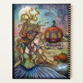 Sprookjesprinses Fantasy Kunst van Molly Harrison Planner (Achterkant)