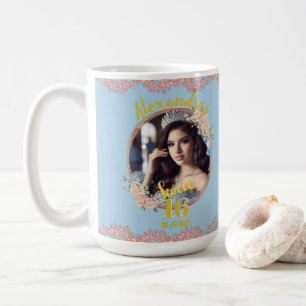 Sprookjesprinses Glitter Sweet Sixteen Koffiemok