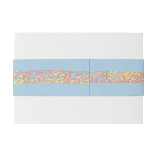 Sprookjesprinses Glitter Sweet Sixteen Uitnodigingen Wikkel (Achterkant Voorbeeld)