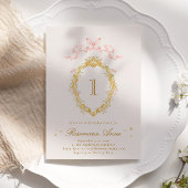 Sprookjesprinses Grote Nummer Girly Verjaardagsfee Kaart