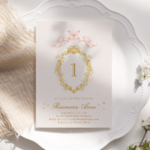 Sprookjesprinses Grote Nummer Girly Verjaardagsfee