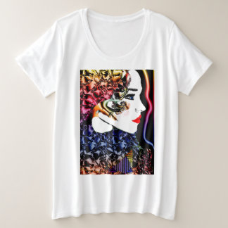 Sprookjesprinses Heden Grote Maat T-shirt