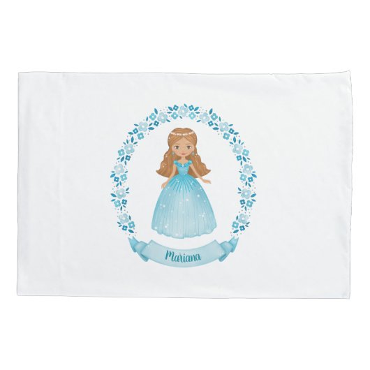 Sprookjesprinses meisje Kussensloop (Achterkant)