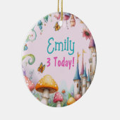 Sprookjesprinses Meisjes Verjaardag Fairycore Keramisch Ornament (Rechts)