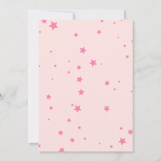 Sprookjesprinses met eenhoorn Verjaardagsfeest Kaart (Achterkant)