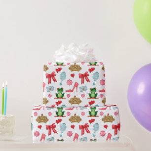 Sprookjesprinses Patroon Cadeaupapier