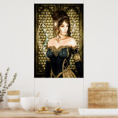 Sprookjesprinses Poster (Keuken)