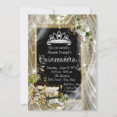 Sprookjesprinses Quinceañera Kaart (Voorkant)