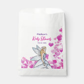 Sprookjesprinses Roze Harten Mode Bedankzakje (Voorkant)