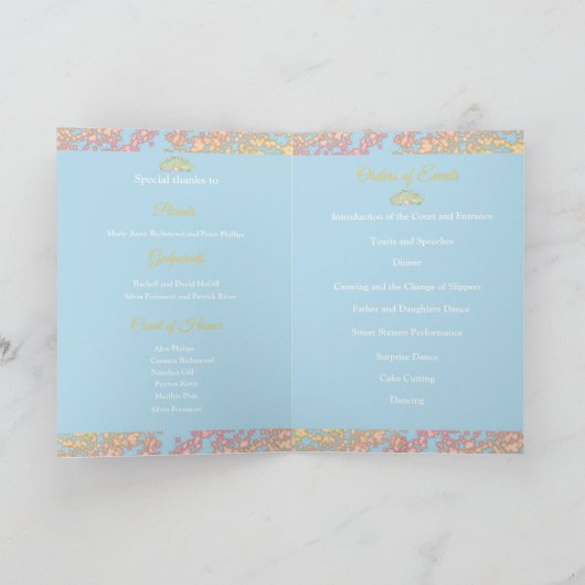 Sprookjesprinses Sweet zestien Programma (Binnen)