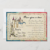 Sprookjesprinses uitnodigingen (Voorkant)