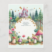 Sprookjesprinses Verjaardag ELKE leeftijd Fairycor (Achterkant)