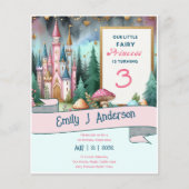 Sprookjesprinses Verjaardag ELKE leeftijd Fairycor (Voorkant)