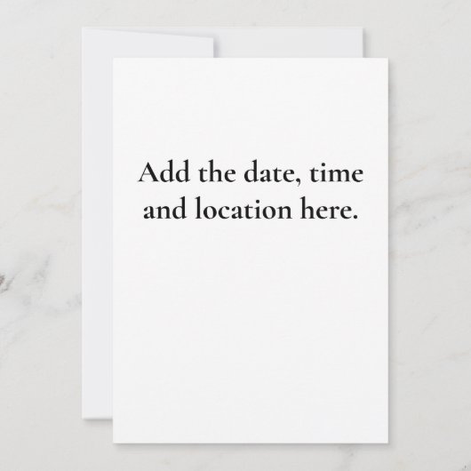 Sprookjesprinses Verjaardag Uitnodigen Save The Date (Achterkant)