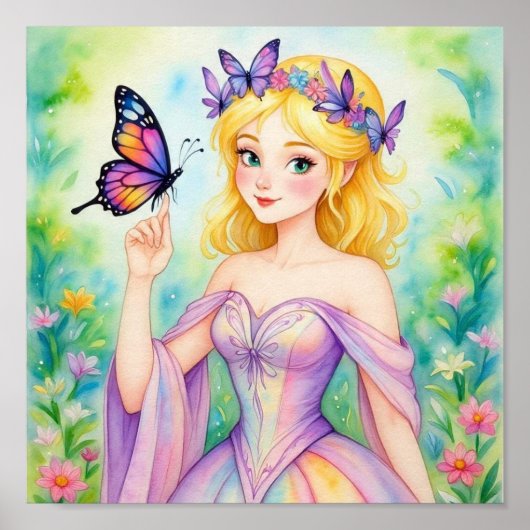 SprookjesPrinsesFantasy Poster (Voorkant)
