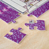  sprookjesprintillustratie waterverf legpuzzel (Zijkant)