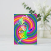 sprookjesrok briefkaart (Staand voorkant)