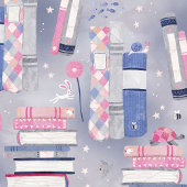 Sprookjesstapel grijze boeken cadeaupapier