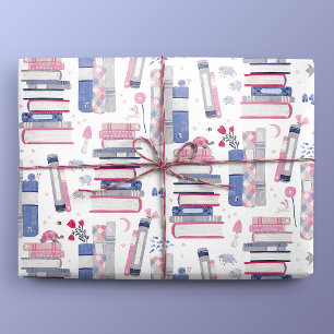 Sprookjesstapel witte boeken cadeaupapier