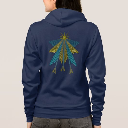 Sprookjessterren Zip Hoodie (Achterkant)