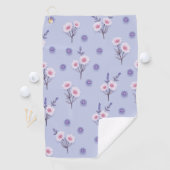 Sprookjesstof Madeliefjes Golfhanddoek (Insitu)