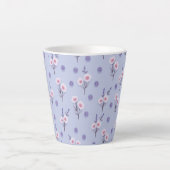 Sprookjesstof Madeliefjes Latte Mok (Voorkant)