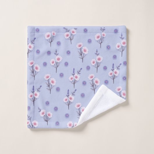 Sprookjesstof Madeliefjes Washandje (Wasdoekje)