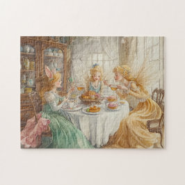 Sprookjesthee Feest Lente Betoverde Snoepjes Magie Legpuzzel
