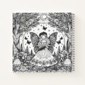 Sprookjesthema prinses en kastelen kleuren me notitieboek (Achterkant)