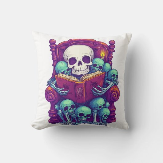 Sprookjestijd met Botten � Grappig SlaapTijd Skele Kussen (Voorkant)