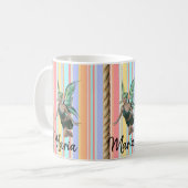 Sprookjestouw Pastel Gestreepte Mok (Voorkant links)