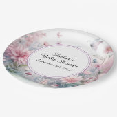 Sprookjestuin Baby Shower Papieren Bordje (Gekanteld)