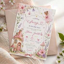 Sprookjestuin Bloemengirls Baby Shower Kaart