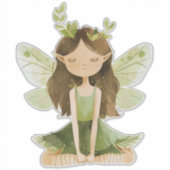 Sprookjestuin Cottagecore Stickerblad – Whimsisch Sticker (Voorkant)