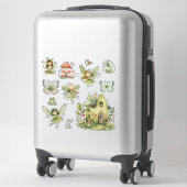 Sprookjestuin Cottagecore Stickerblad – Whimsisch Sticker (Koffer)