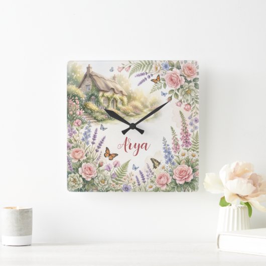 Sprookjestuin Fantasie Persoonlijke Wandklok (Huis)