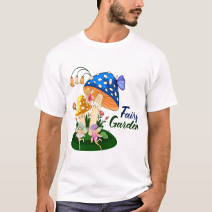 Sprookjestuin Mooie Magische Paddenstoel Kunst T-shirt