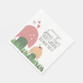 Sprookjestuin Paddenstoelen Lieveheersbeestjes Vli Servet (Hoek)