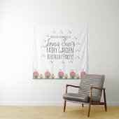 Sprookjestuin Paddenstoelen Lieveheersbeestjes Vli Wandkleed (In situ)