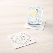 Sprookjestuin & Strikken Bruidsmeisjesfeestje Kartonnen Onderzetters (Insitu)