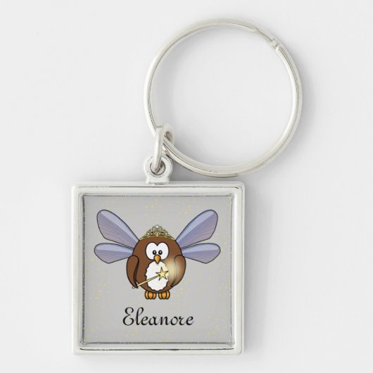 sprookjesuil sleutelhanger (Voorkant)