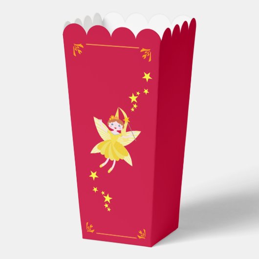 Sprookjesverhalen Meisje Verjaardagsfeest Bedankdoosjes (Achterkant)