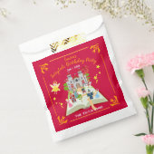 Sprookjesverhalen Meisje Verjaardagsfeest Bedankzakje (Gezegeld)