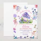 Sprookjesverjaardag Fantasievol  Kaart (Voorkant / Achterkant)