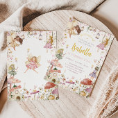 SPROOKJESVERJAARDAG UITNODIGING SPROOKJESTUIN VERJ