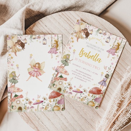 SPROOKJESVERJAARDAG UITNODIGING SPROOKJESTUIN VERJ