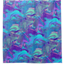 sprookjesvleugel artglass : douchegordijn