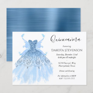 Sprookjesvleugel-ijskleding   Vorstblauwe iriseren Kaart